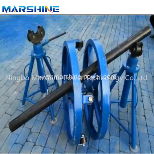 Cable Reel Stand For Wire Releasing Hydraulic Type